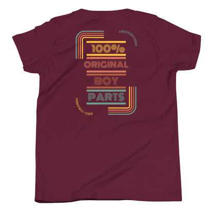 100% Original Boys Parts | Kids Short Sleeve T-Shirt