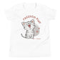 Anti - Tyranny Kitten |  Kids Short Sleeve T-Shirt